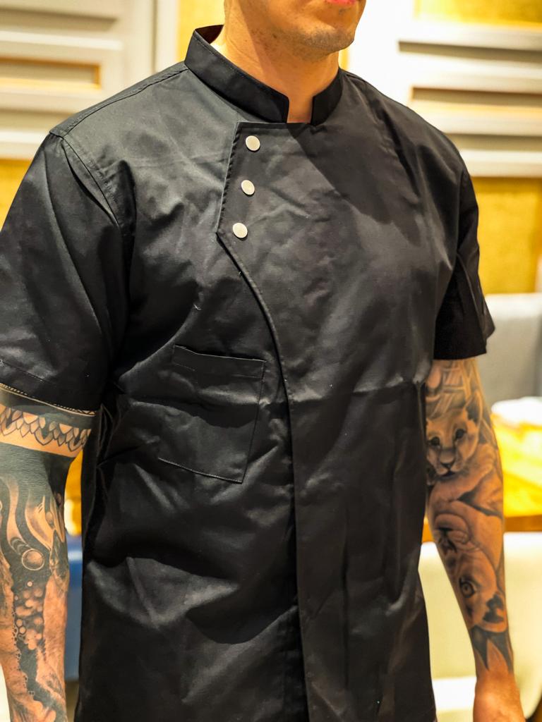Chaqueta de Chef Manga Corta