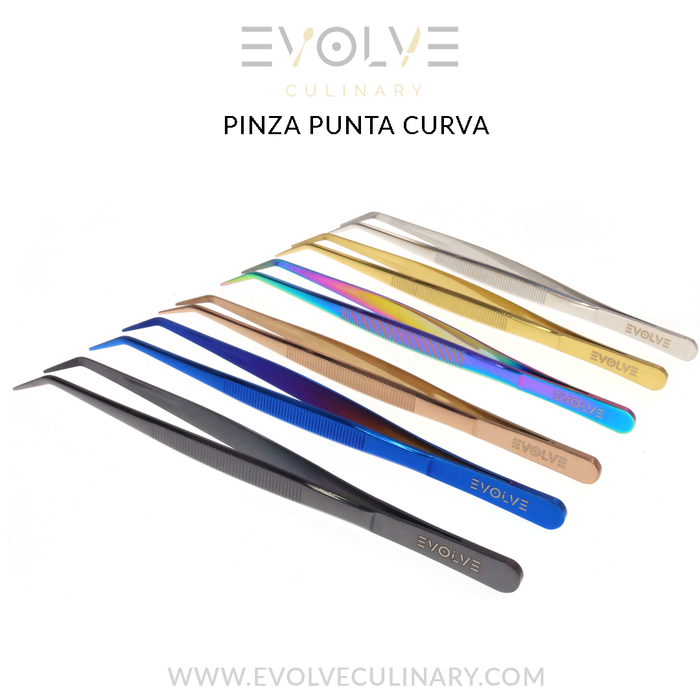 Pinza Punta Curva — Evolve Culinary