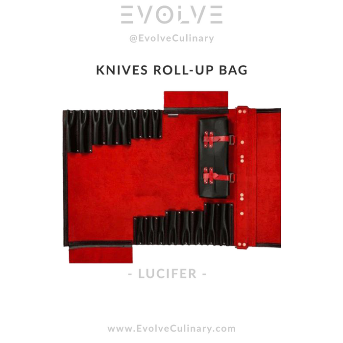 Bolso Enrollable para Cuchillos — Evolve Culinary